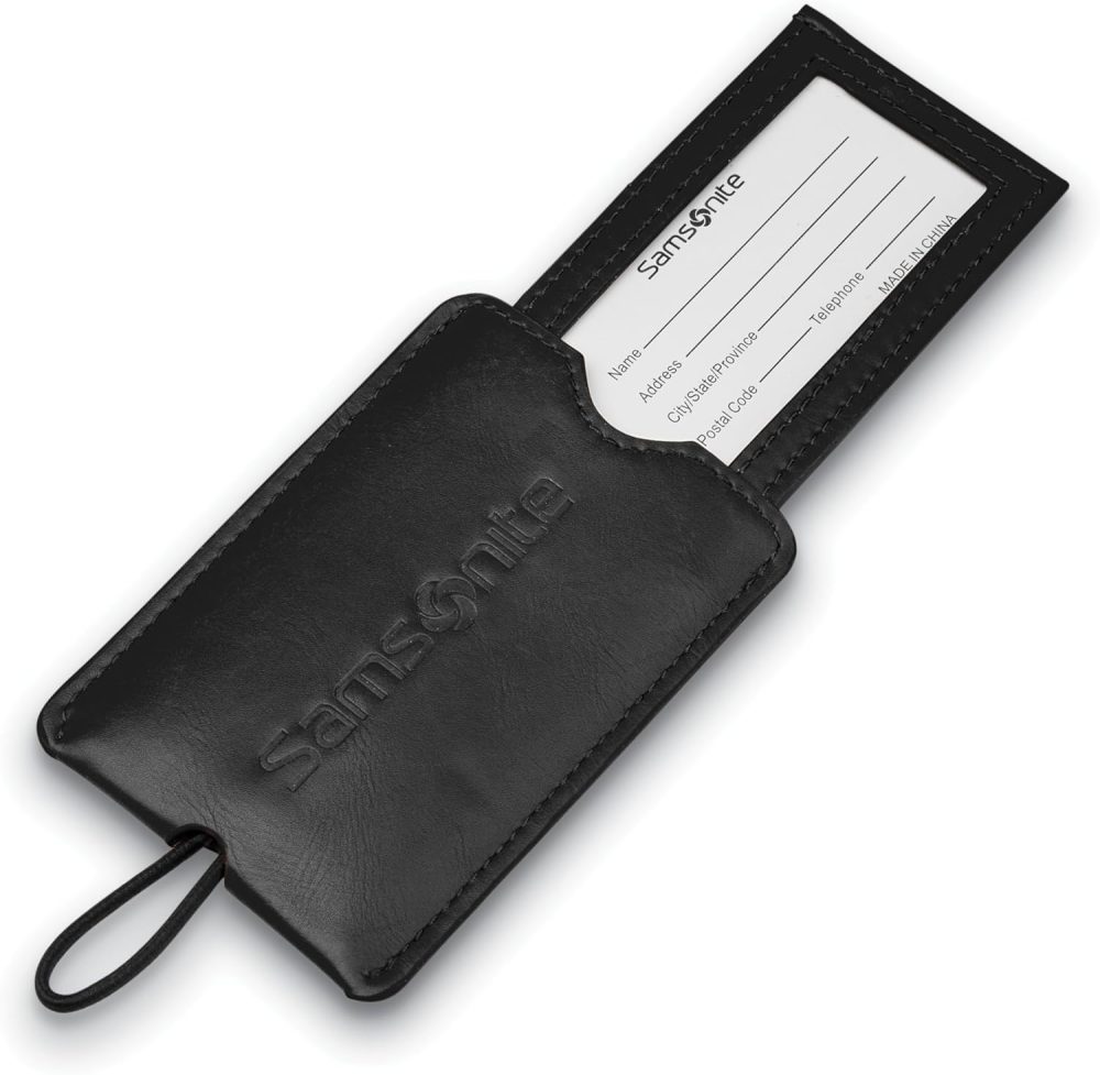 2-Pack Vinyl ID Tags, Black - Image 3